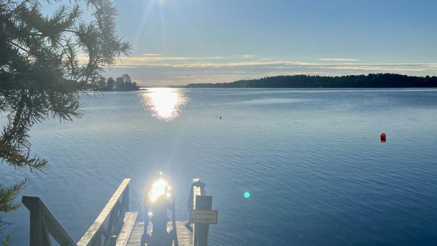Sommarbad i Gåshaga